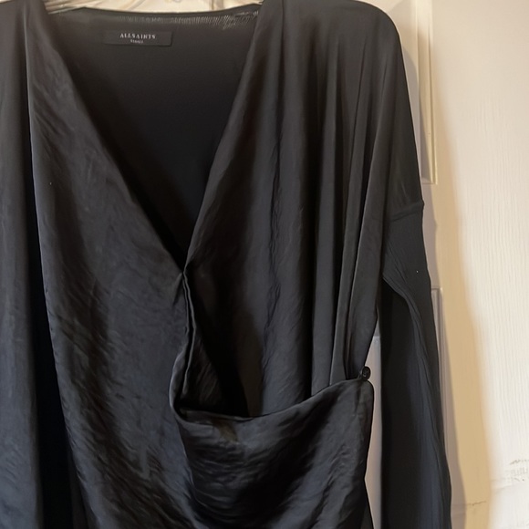 Mixed media top by All Saints - sz Small - Picture 6 of 7